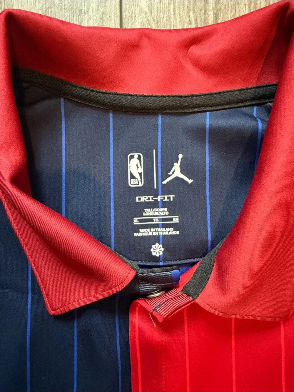 Men's Jordan 2024 NBA All-Star Game Short Sleeve Snap Jacket Shirt XL Tall